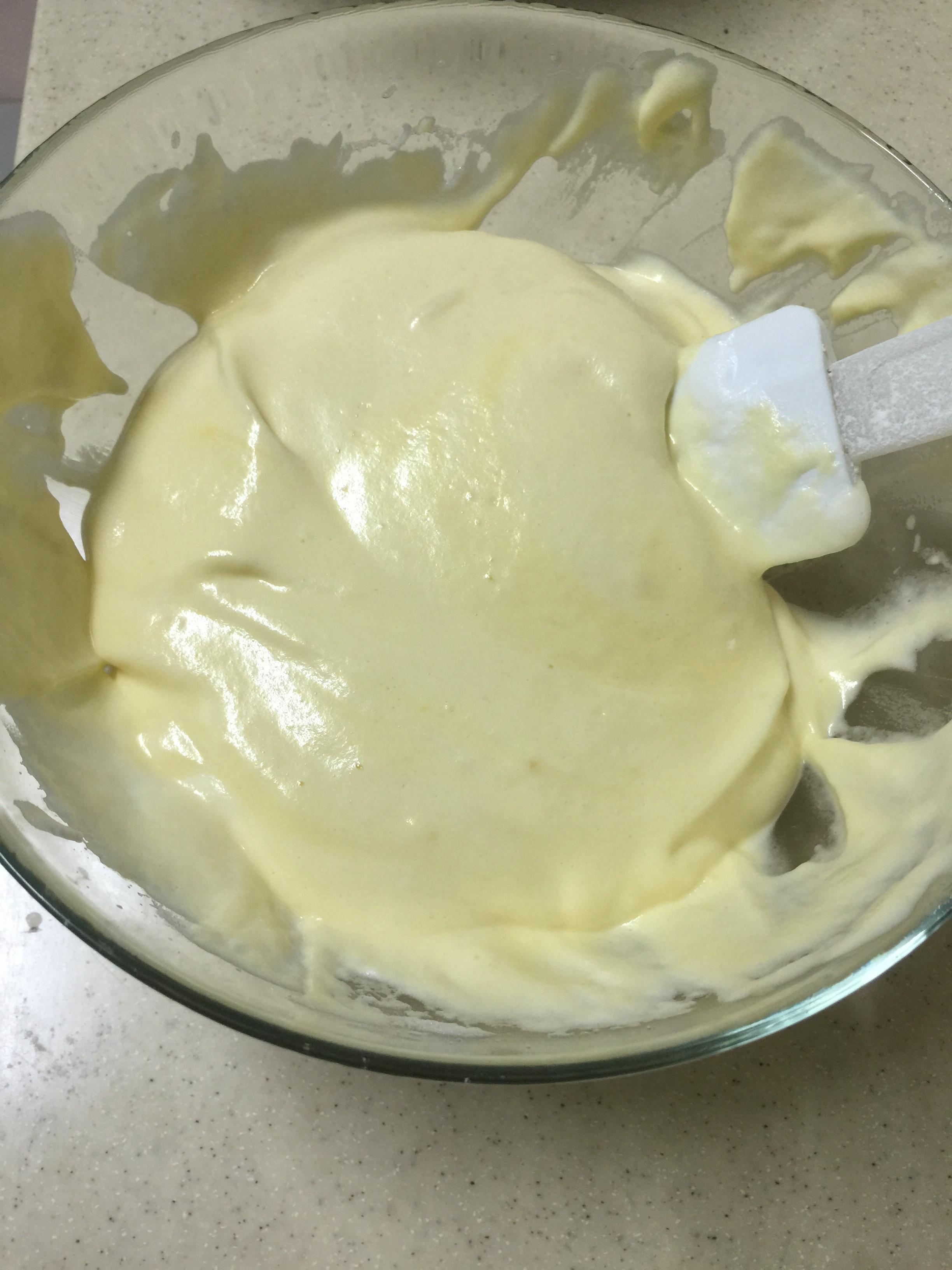 肉鬆酸奶蛋糕（無油）的做法 步骤9
