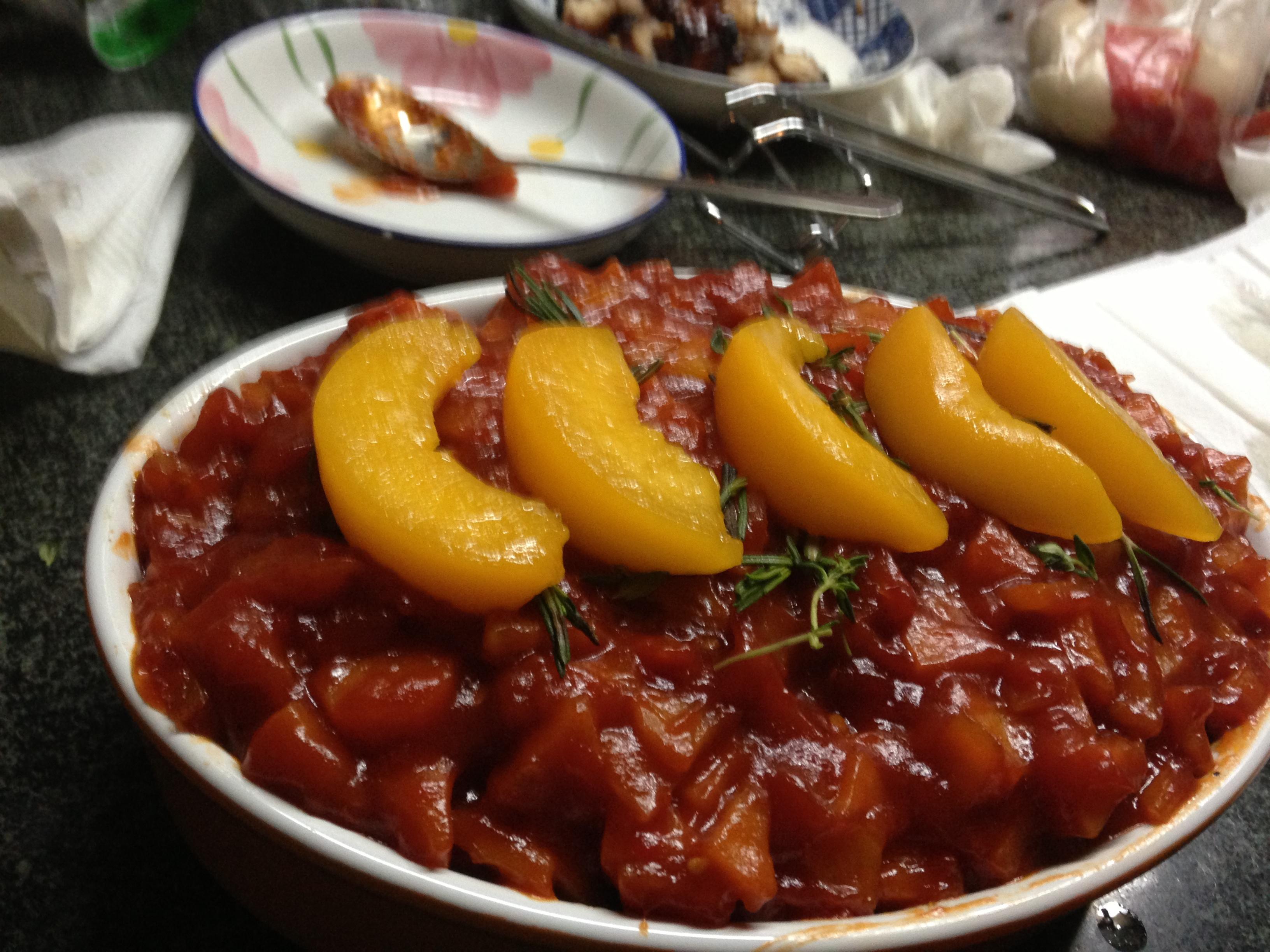 嬌俏水蜜桃叉燒焗飯的做法 步骤8