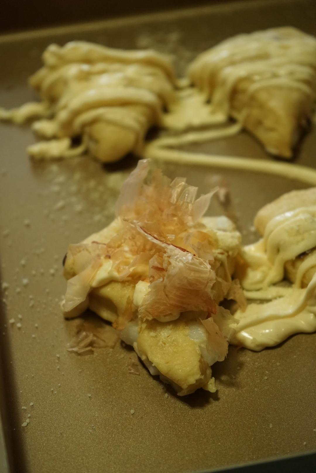 日式章魚燒風味司康的做法 步骤11