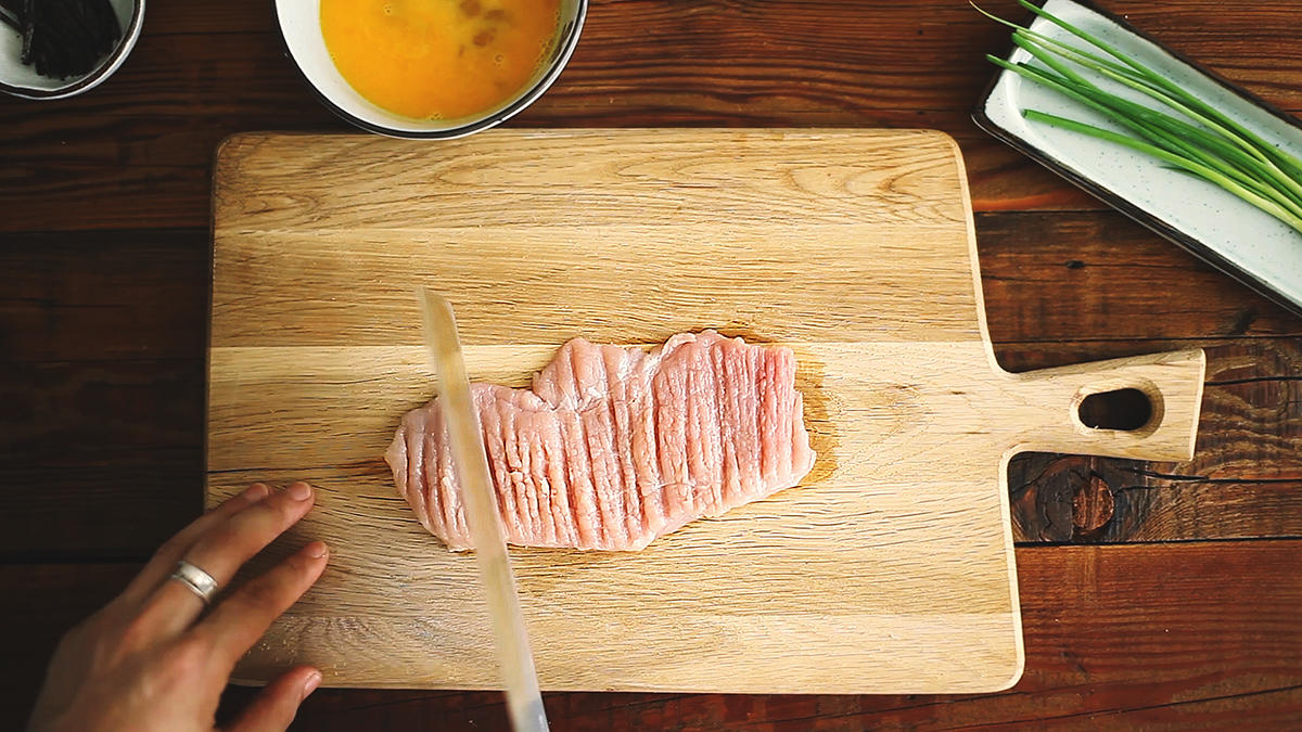 日式豬排飯配味噌湯的做法 步骤3
