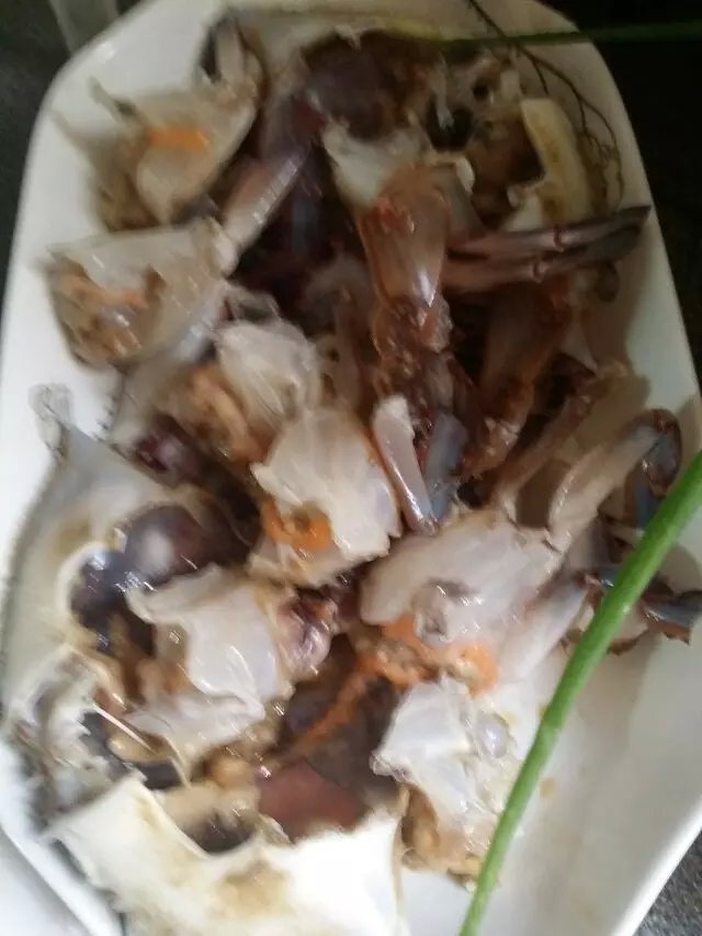 清蒸蔥姜梭子蟹的做法 步骤1