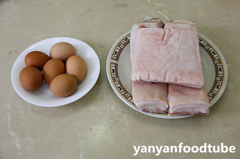 臺灣滷肉 臺灣滷肉飯Braised Pork Rice的做法 步骤1