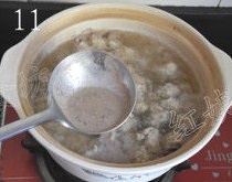 砂鍋丸子湯的做法 步骤11