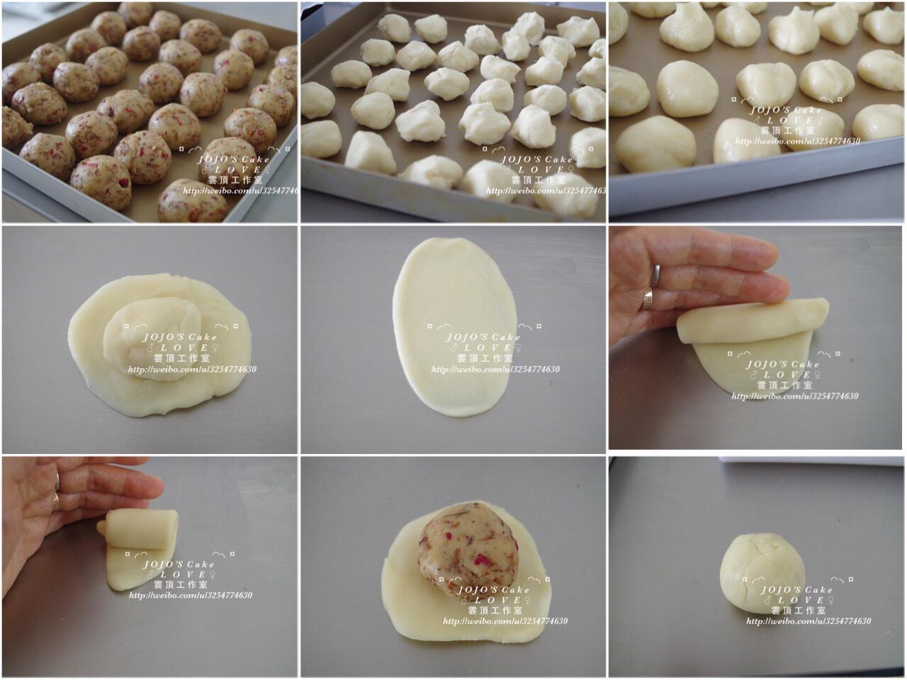 輕身素油版玫瑰酥餅（低糖低熱量）的做法 步骤5