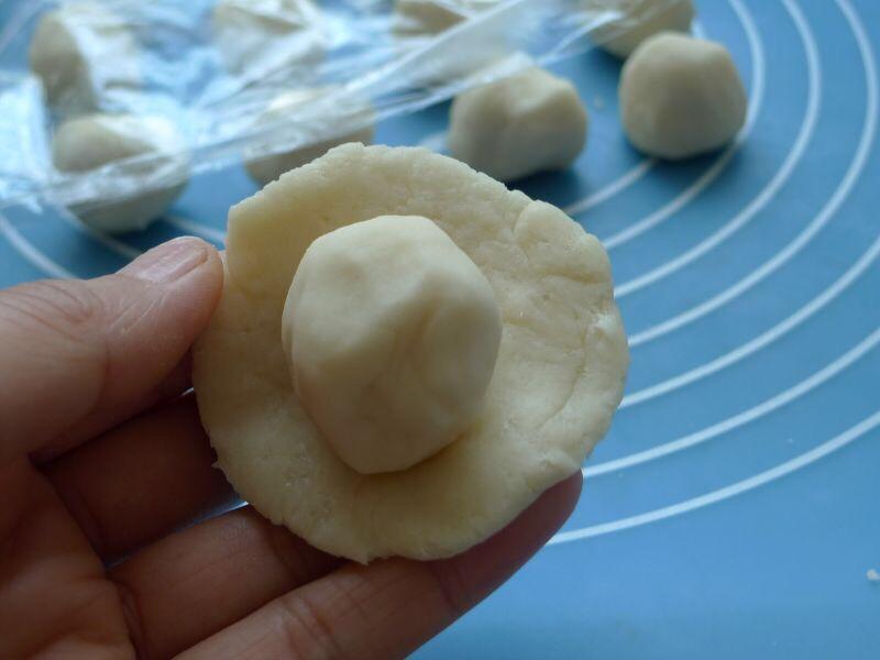 香酥可口的玫瑰鮮花餅（附手工玫瑰醬做法）的做法 步骤8