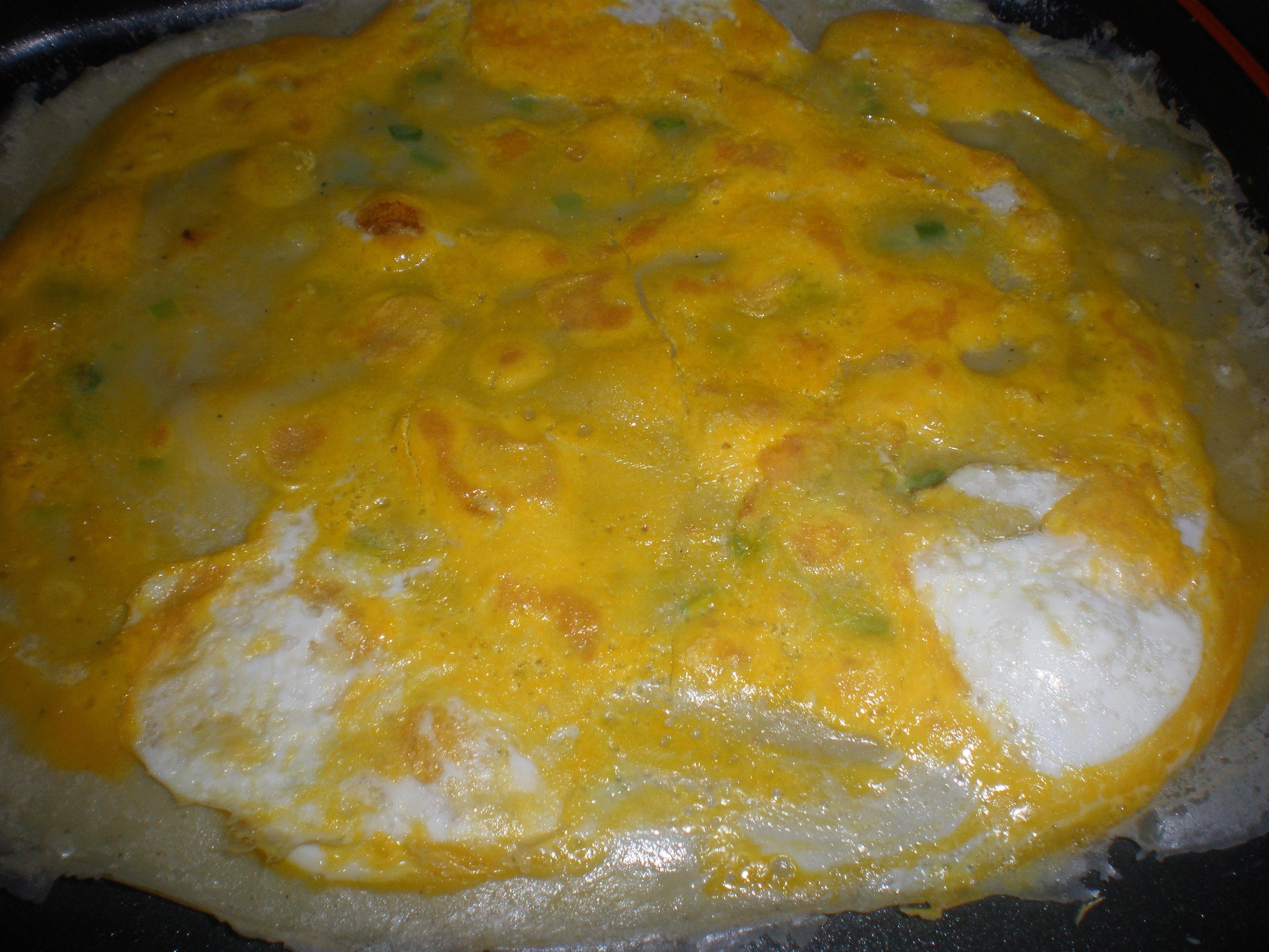 土豆絲雞蛋卷餅的做法 步骤5