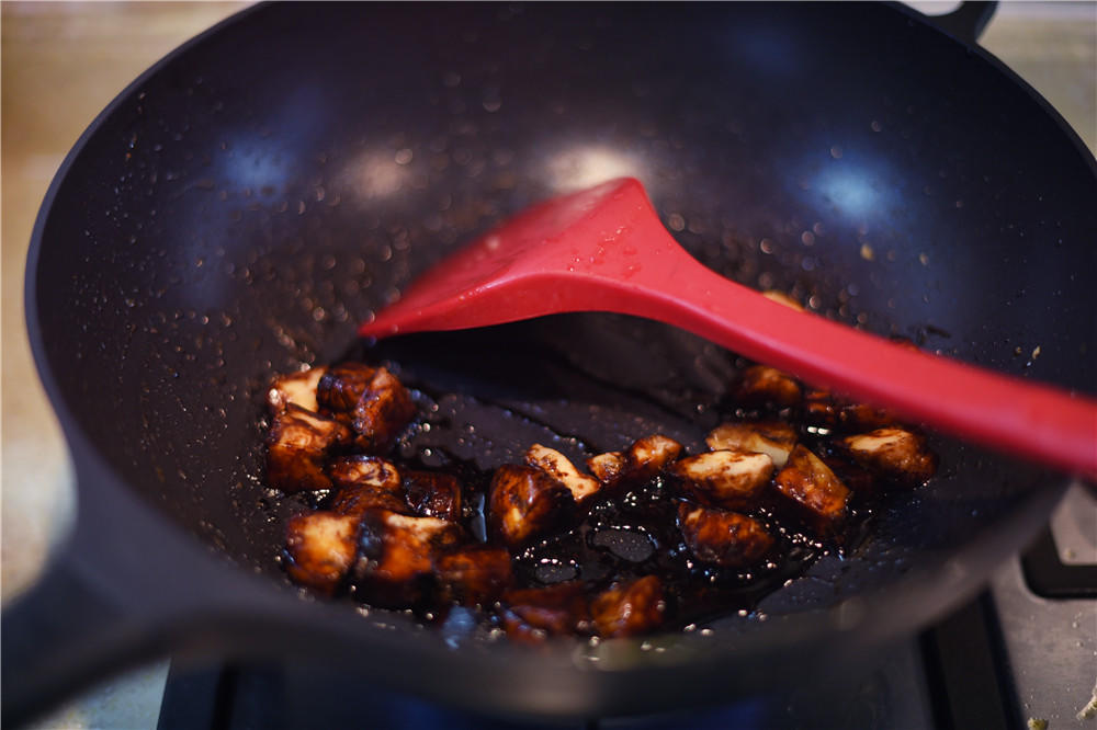 鮮蝦醬油炒飯的做法 步骤3