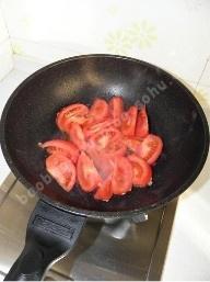 番茄滑蛋蓋飯的做法 步骤12