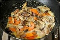 火腿菌菇焗飯的做法 步骤6