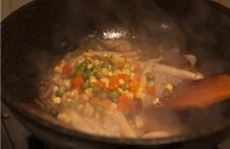 芝士蘑菇焗飯的做法 步骤6