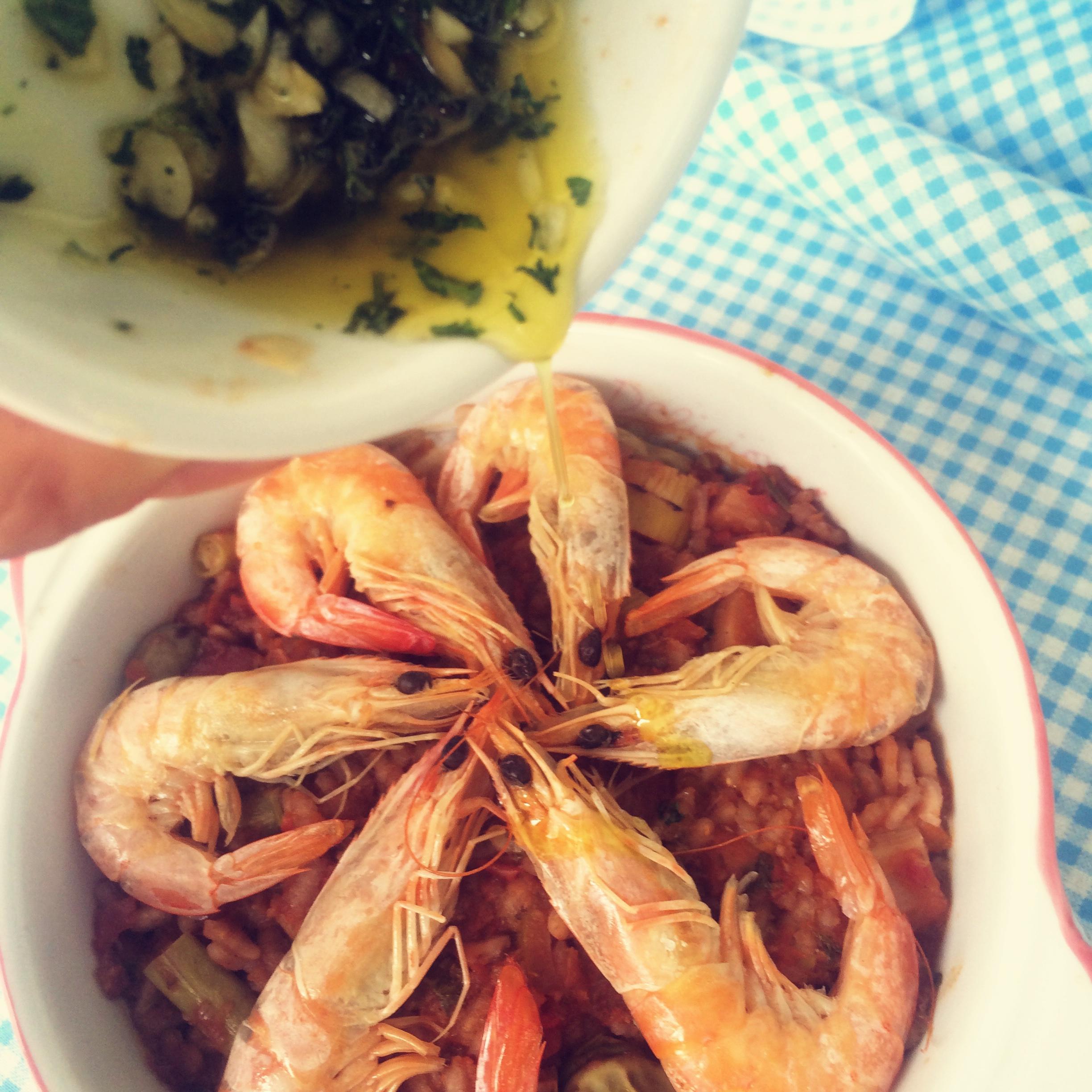 西班牙海鮮燴飯 paella的做法 步骤12