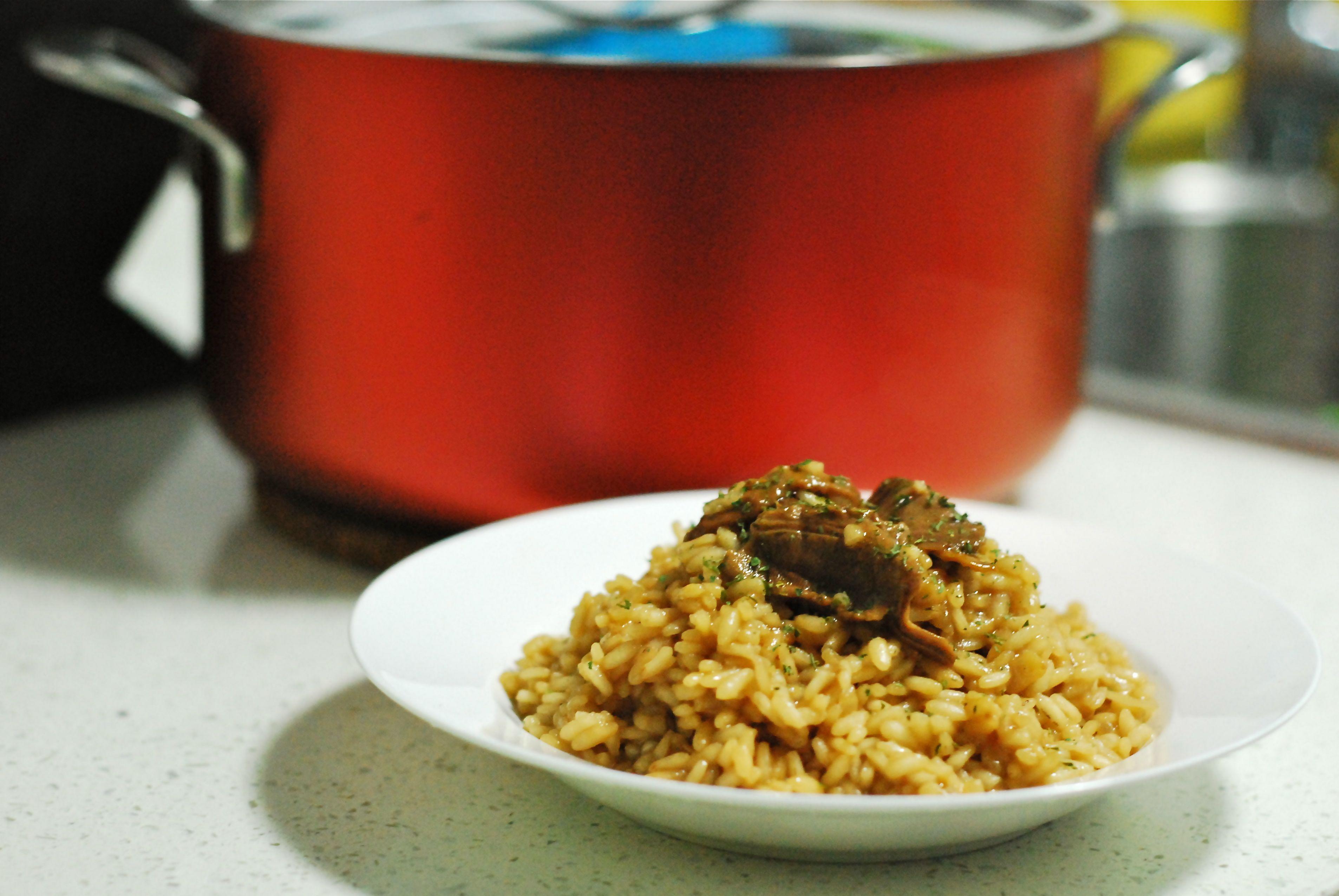 牛肝菌牛尾湯燴飯的做法 步骤11