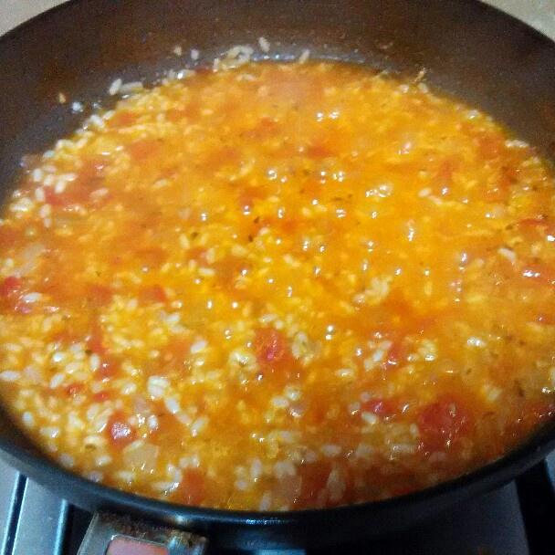 義大利番茄燴飯的做法 步骤4