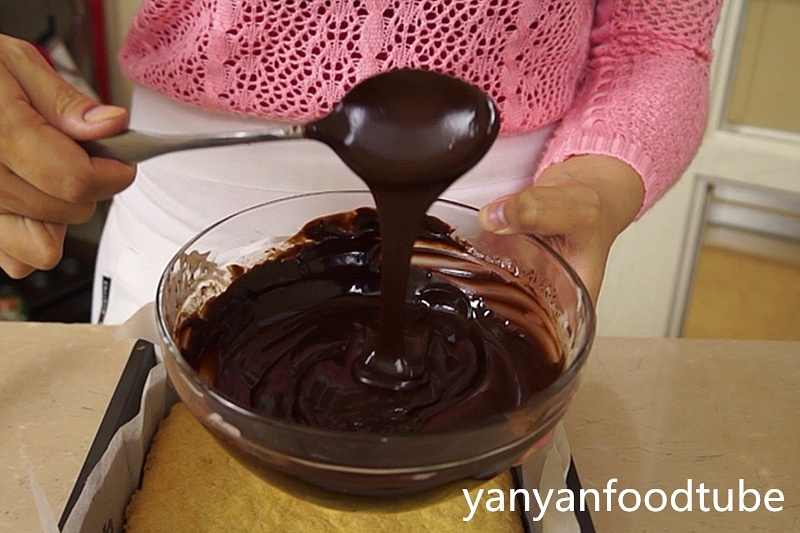 焦糖巧克力奶油酥餅 Caramel & Choc Shortbread的做法 步骤7