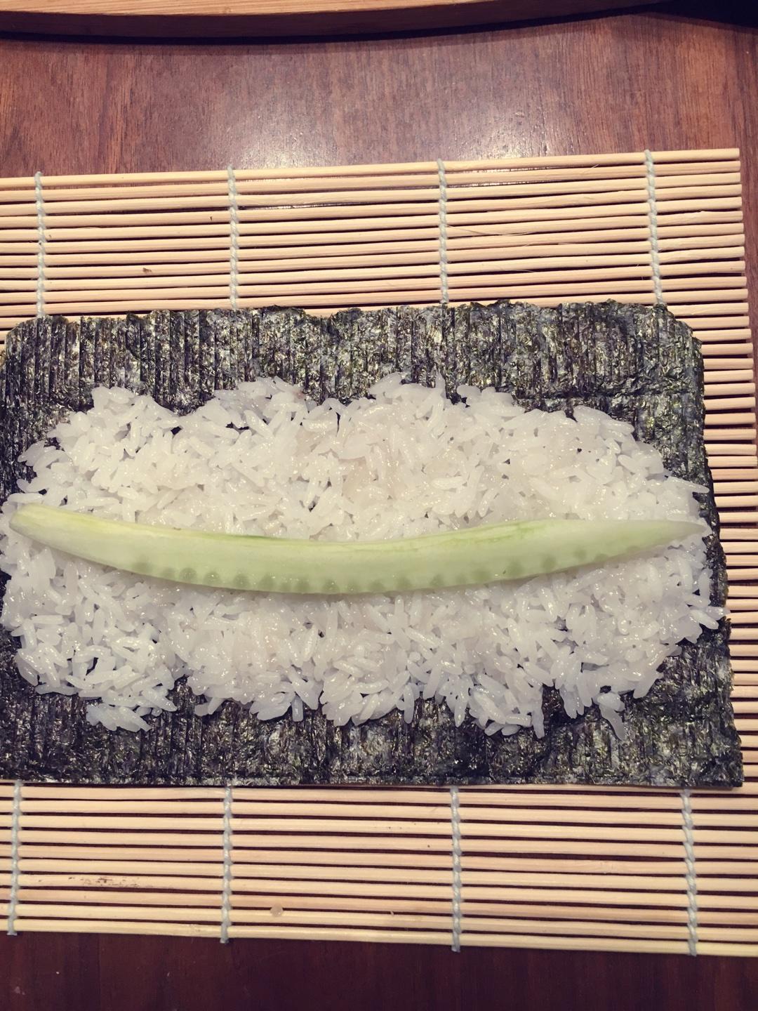 日式壽司—小卷的做法 步骤4