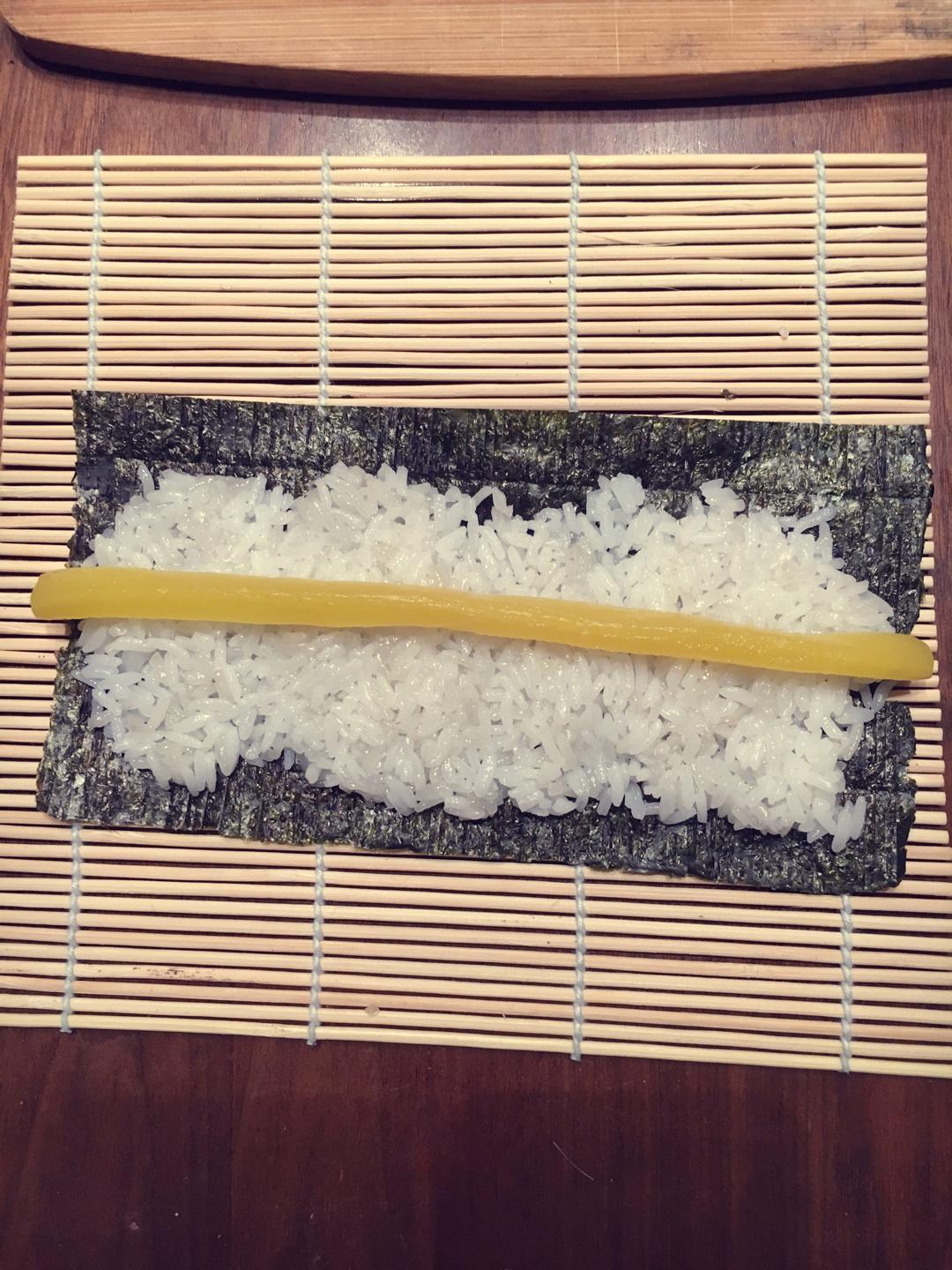 日式壽司—小卷的做法 步骤6