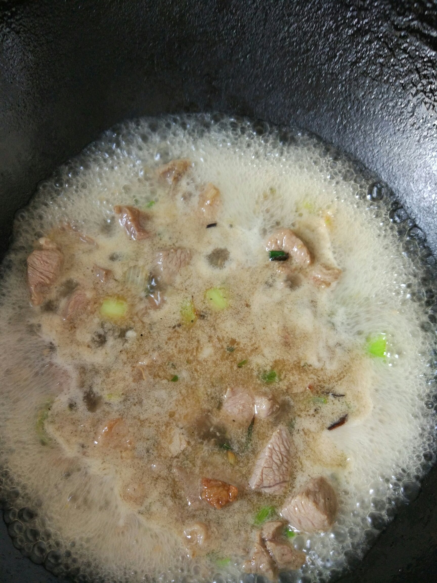 蔥香羊肉湯麪的做法 步骤8