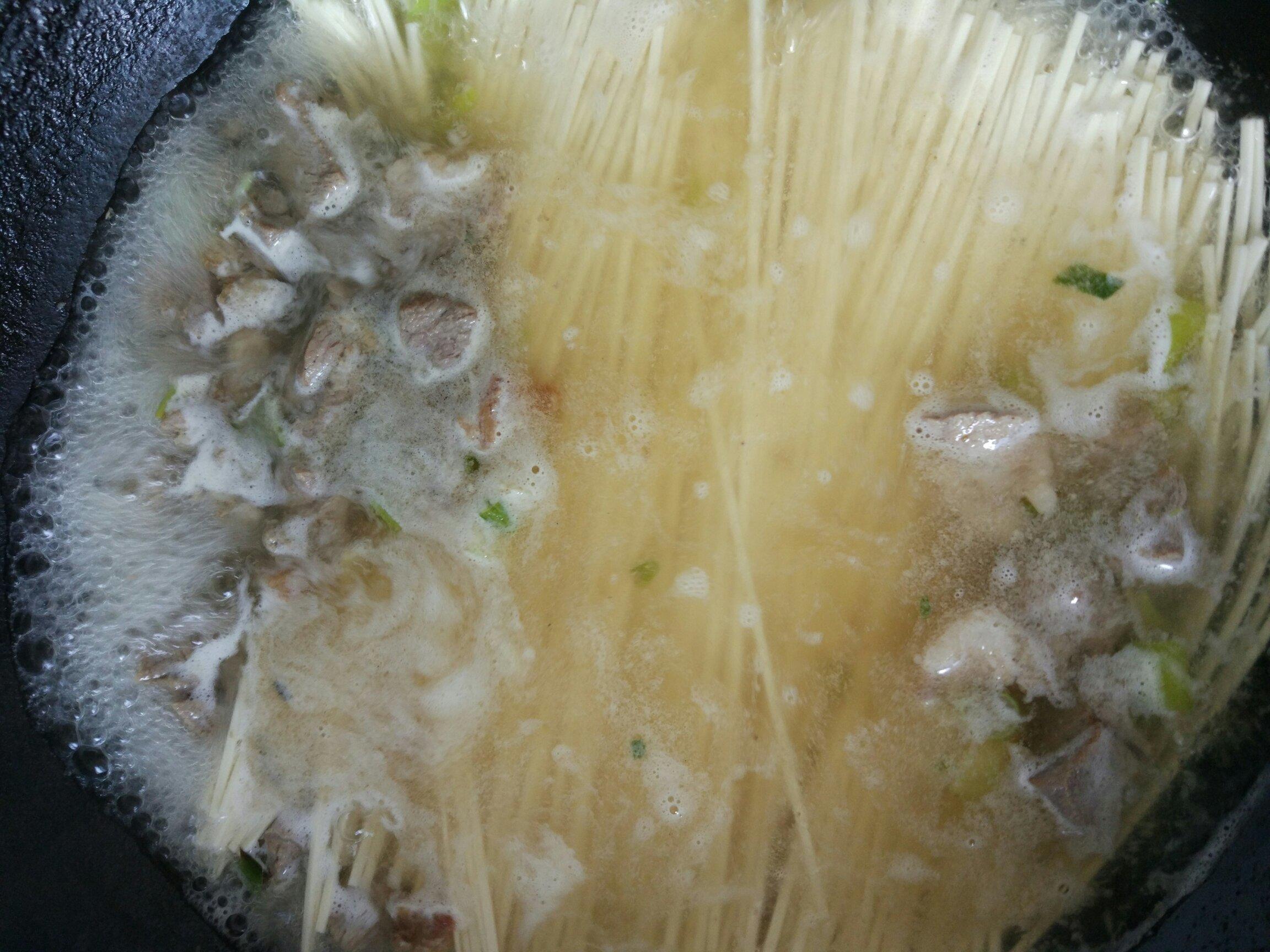 蔥香羊肉湯麪的做法 步骤10