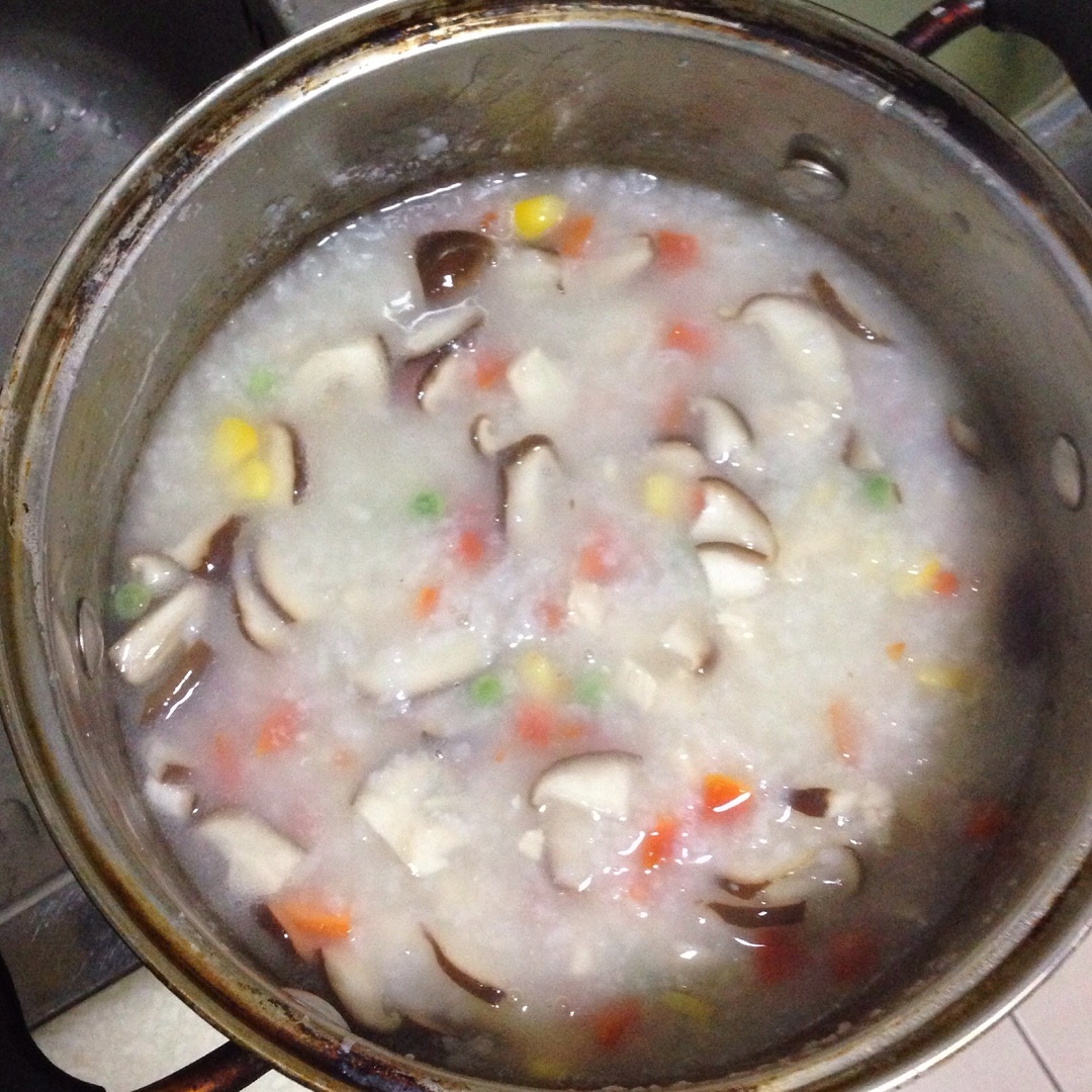 香菇雞肉粥的做法 步骤7