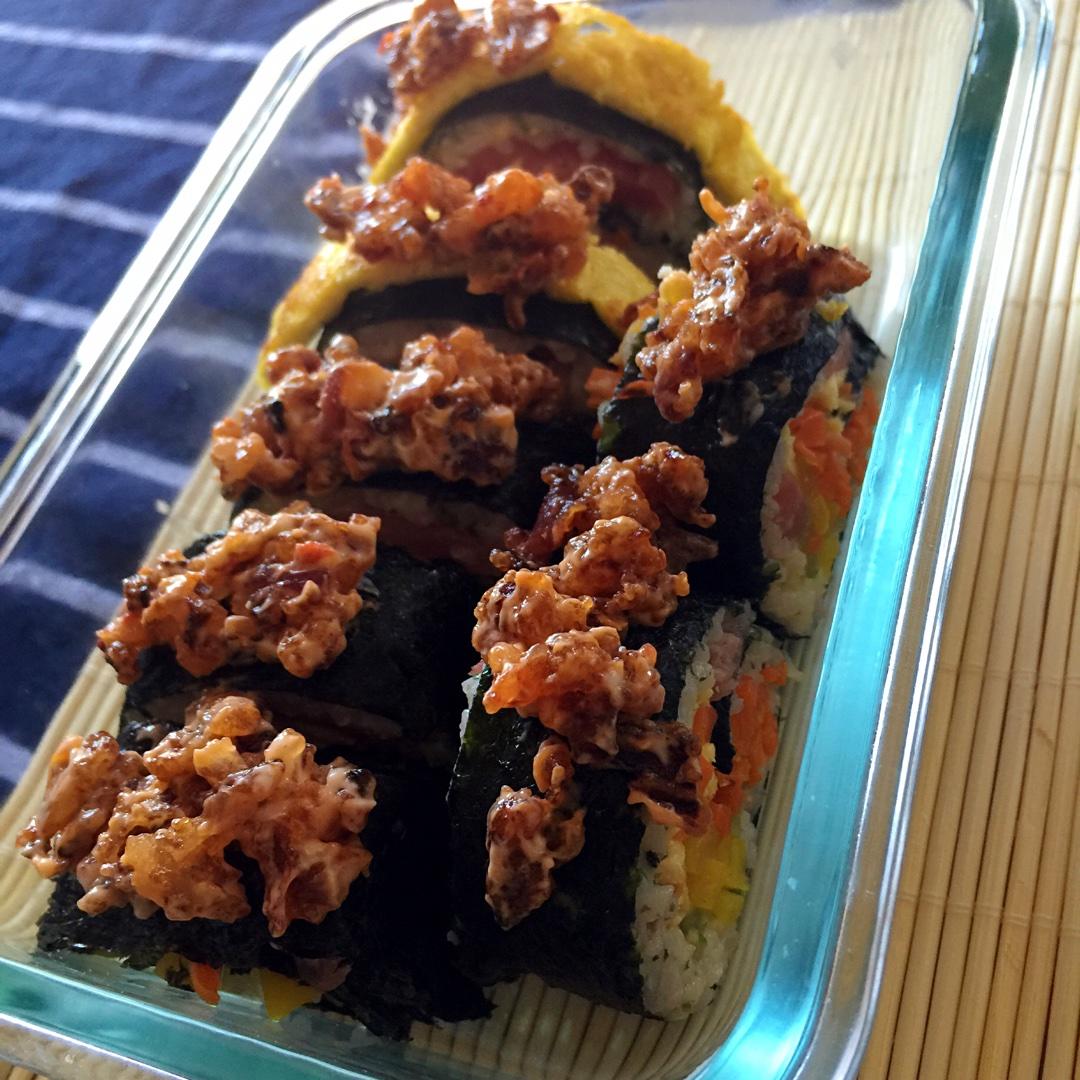快手早餐系列-韓式紫菜包飯的做法 步骤6