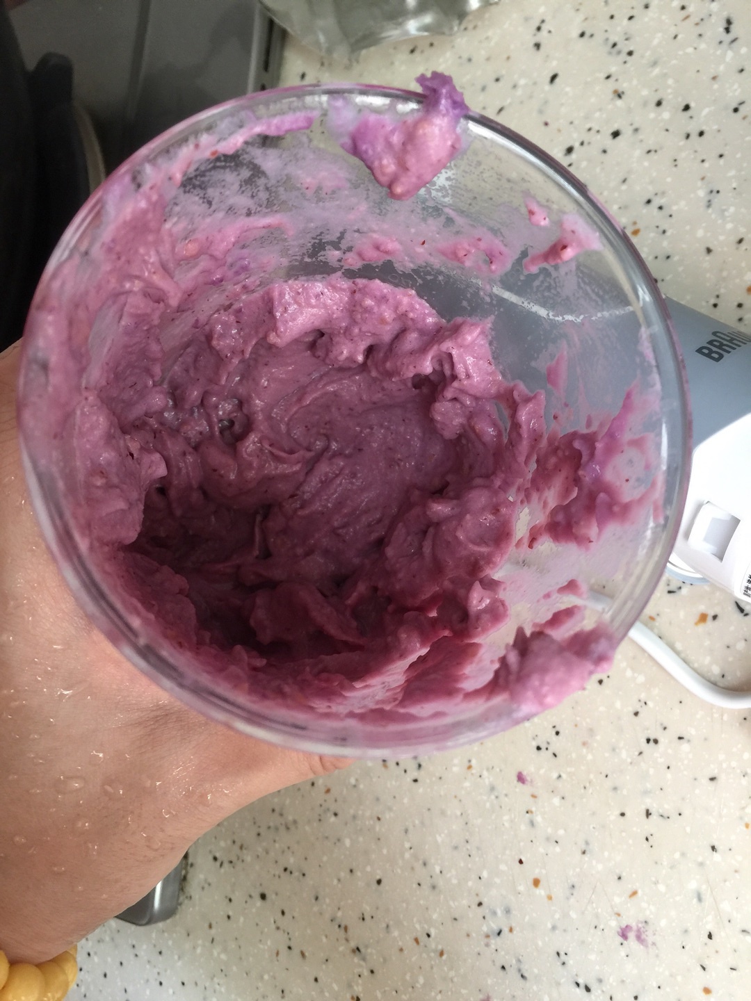 麪包機版紫薯紅棗核桃營養饅頭的做法 步骤3