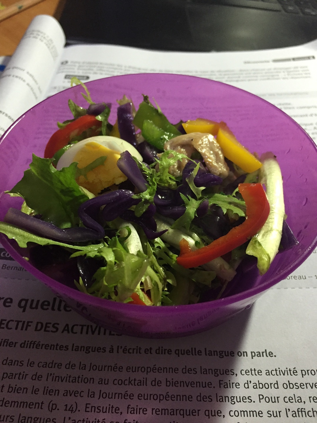 雞肉蔬菜沙拉的做法 步骤4