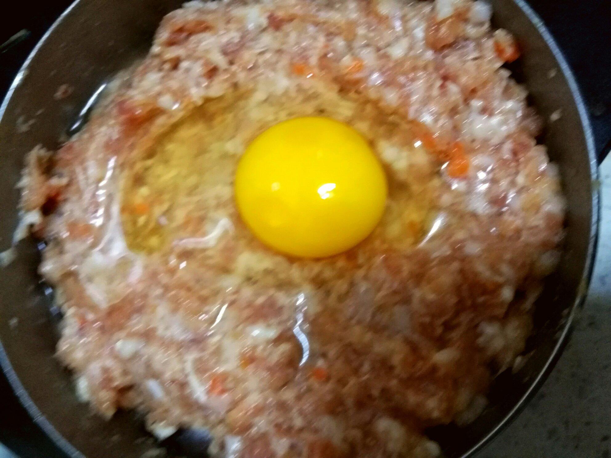 鹹魚雞蛋蒸肉餅的做法 步骤4