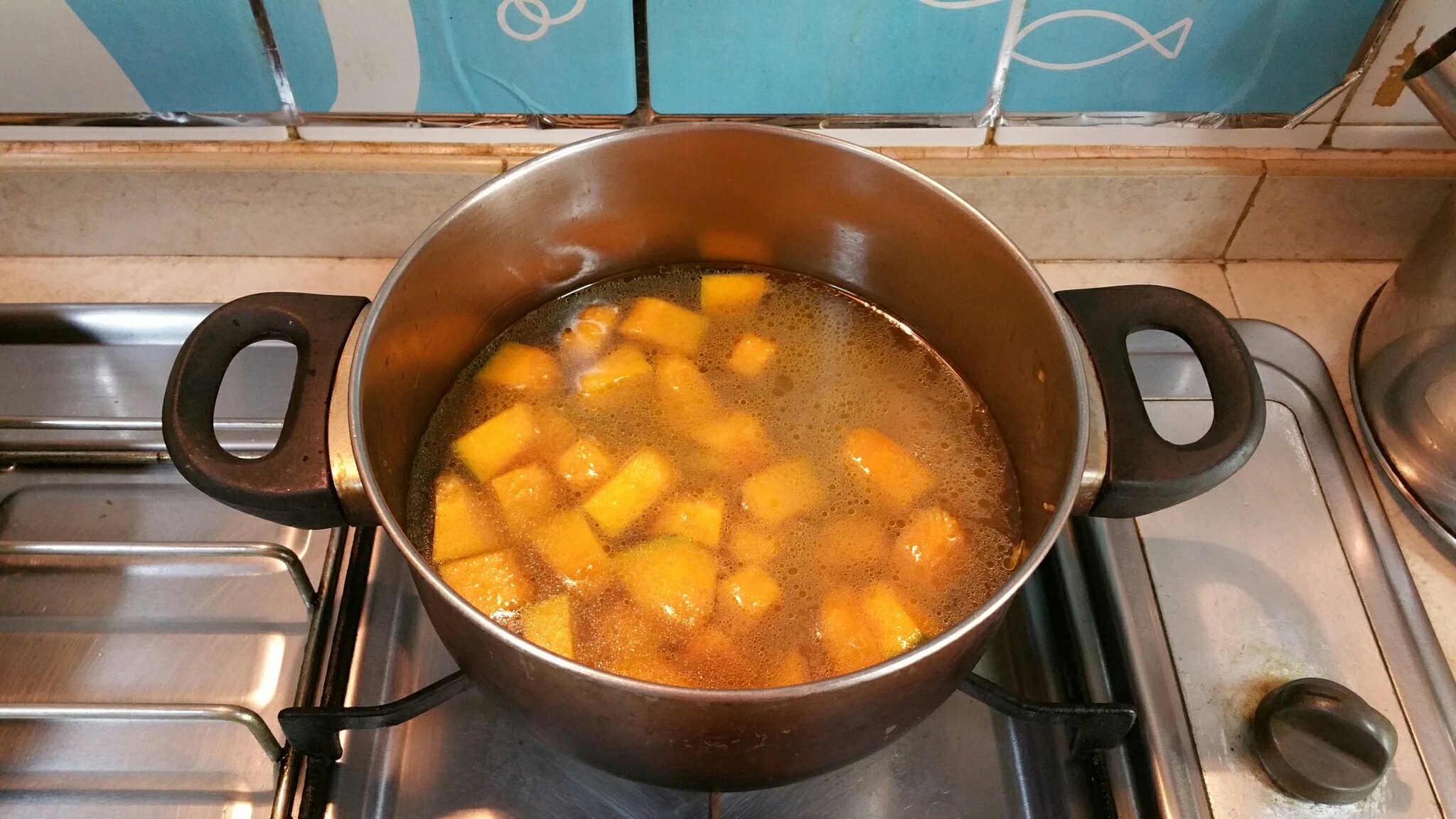 南瓜疙瘩湯的做法 步骤6