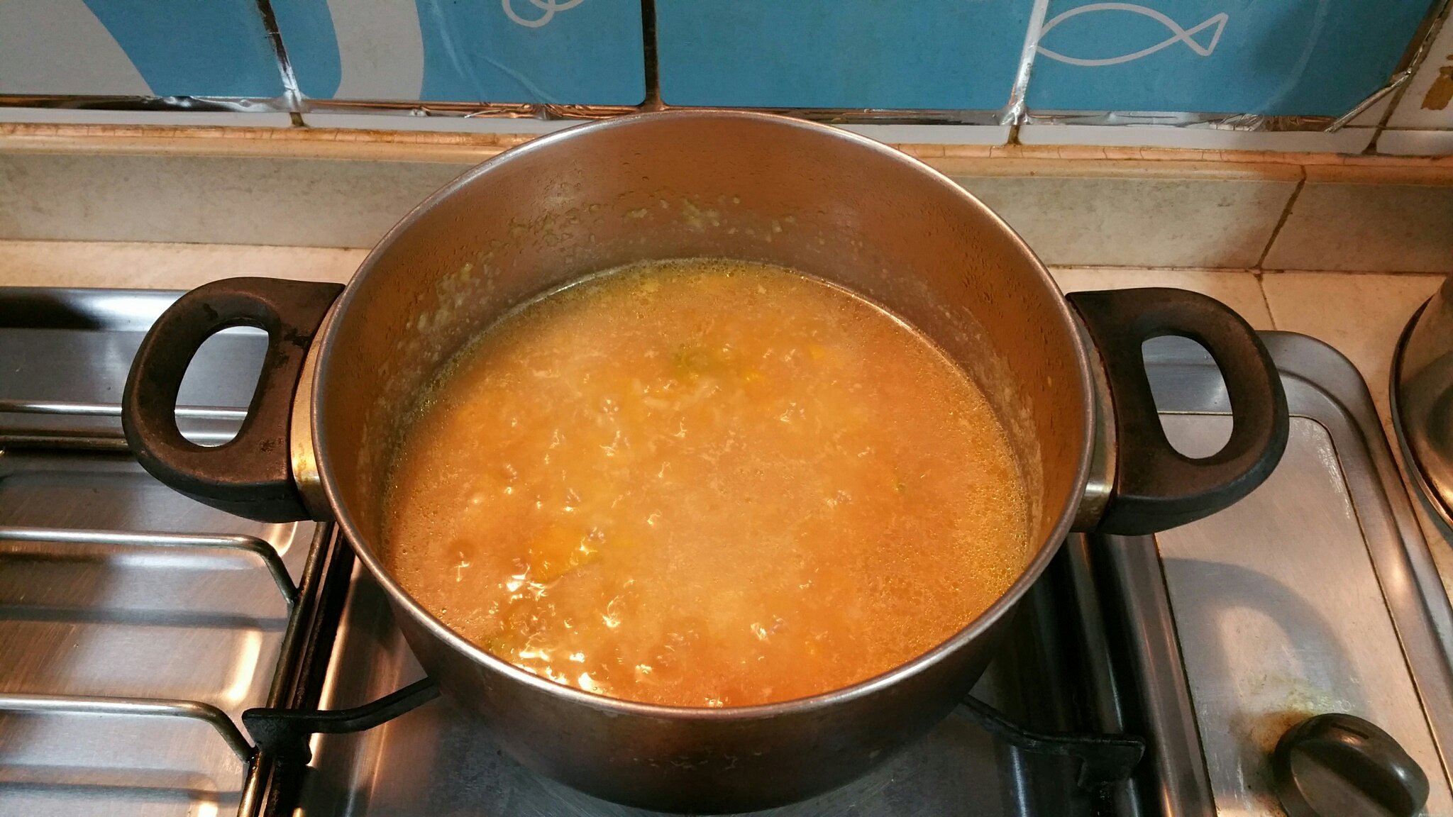 南瓜疙瘩湯的做法 步骤10