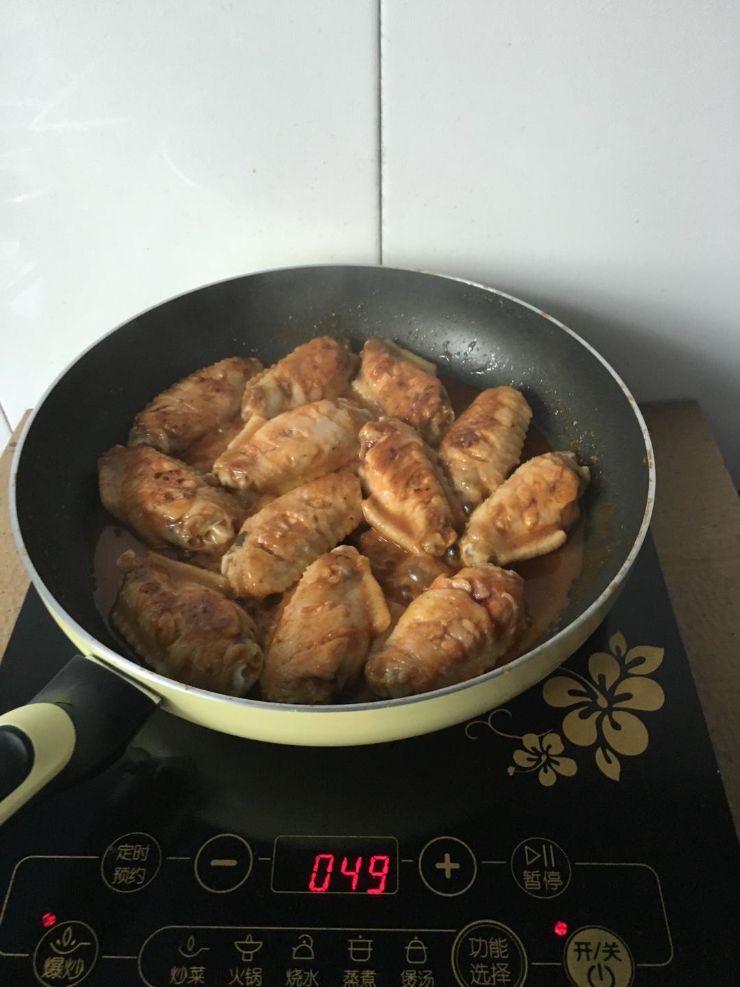 奧爾良雞翅（煎鍋版）的做法 步骤4