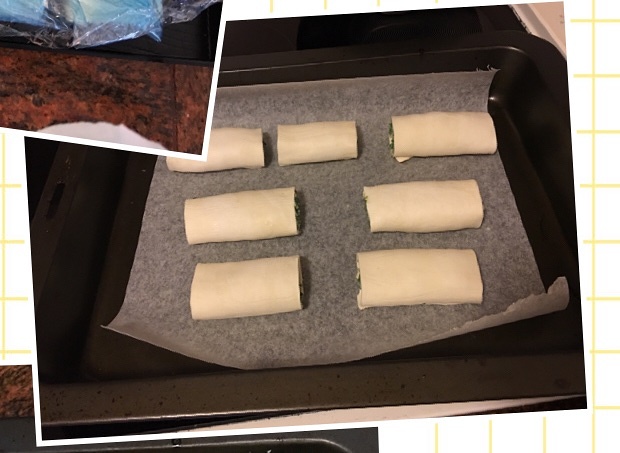 乳酪菠菜葉酥皮卷 國外一款非常流行的酥皮卷的做法 步骤8