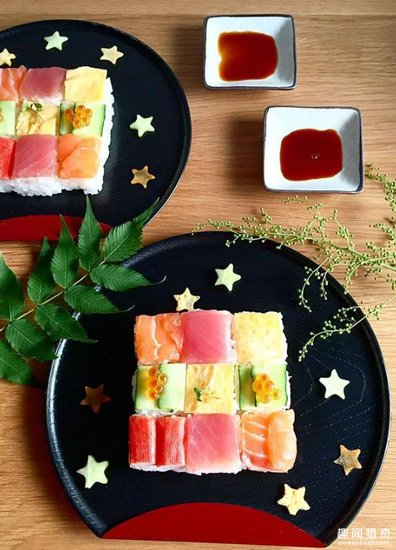 馬賽克壽司Mosaic sushi的做法 步骤12