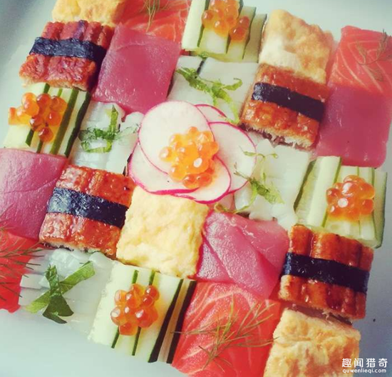 馬賽克壽司Mosaic sushi的做法 步骤15