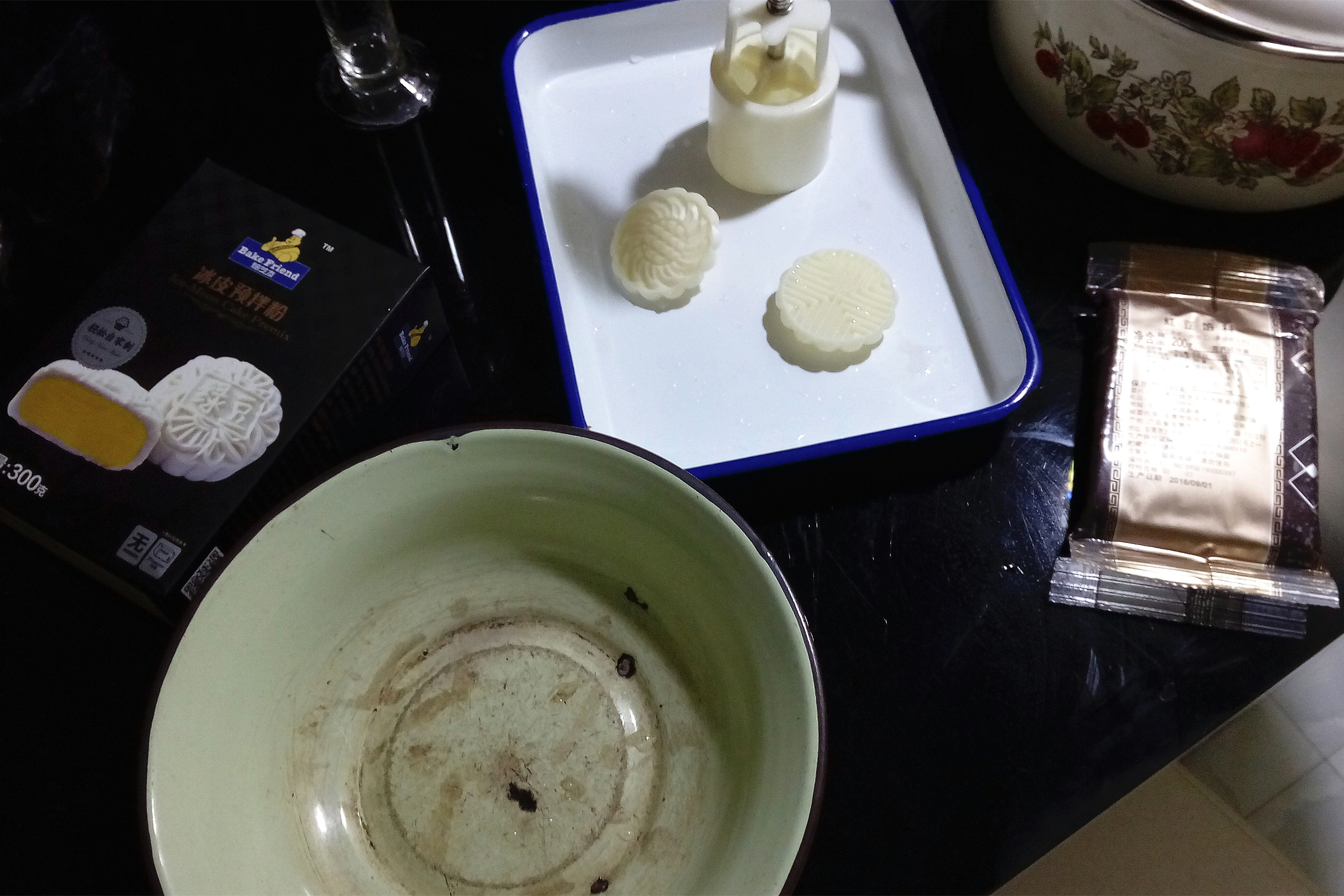 玫瑰香冰皮月餅（冰皮粉版）的做法 步骤1
