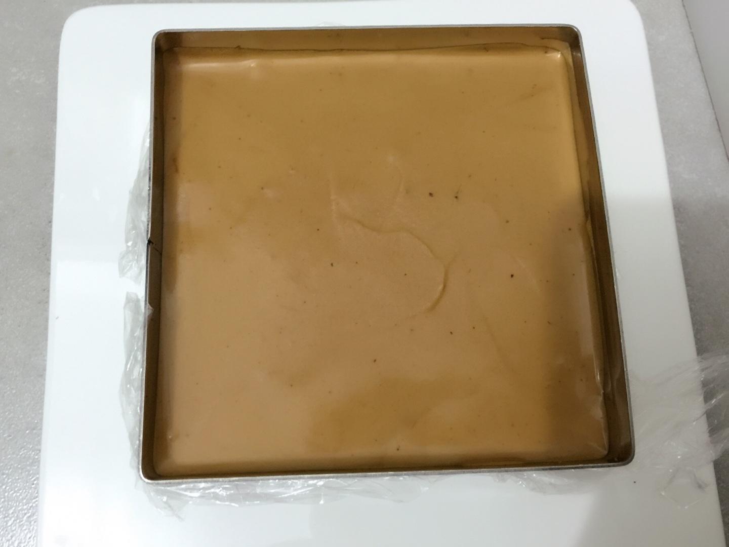 焦糖核桃咖啡慕斯蛋糕的做法 步骤10