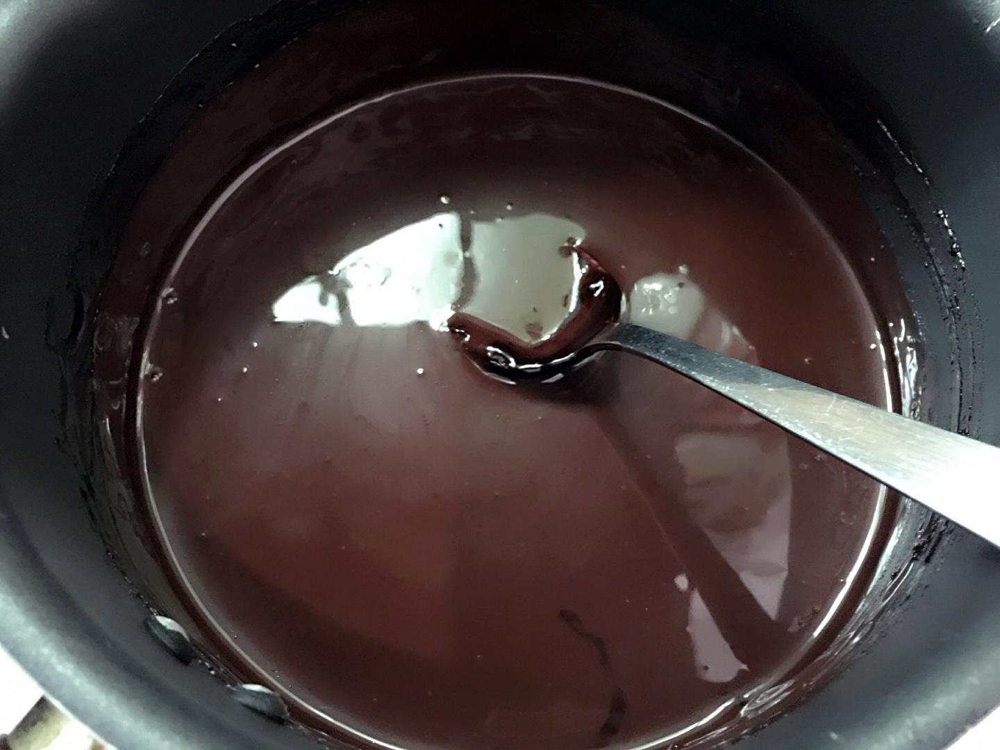 焦糖核桃咖啡慕斯蛋糕的做法 步骤11