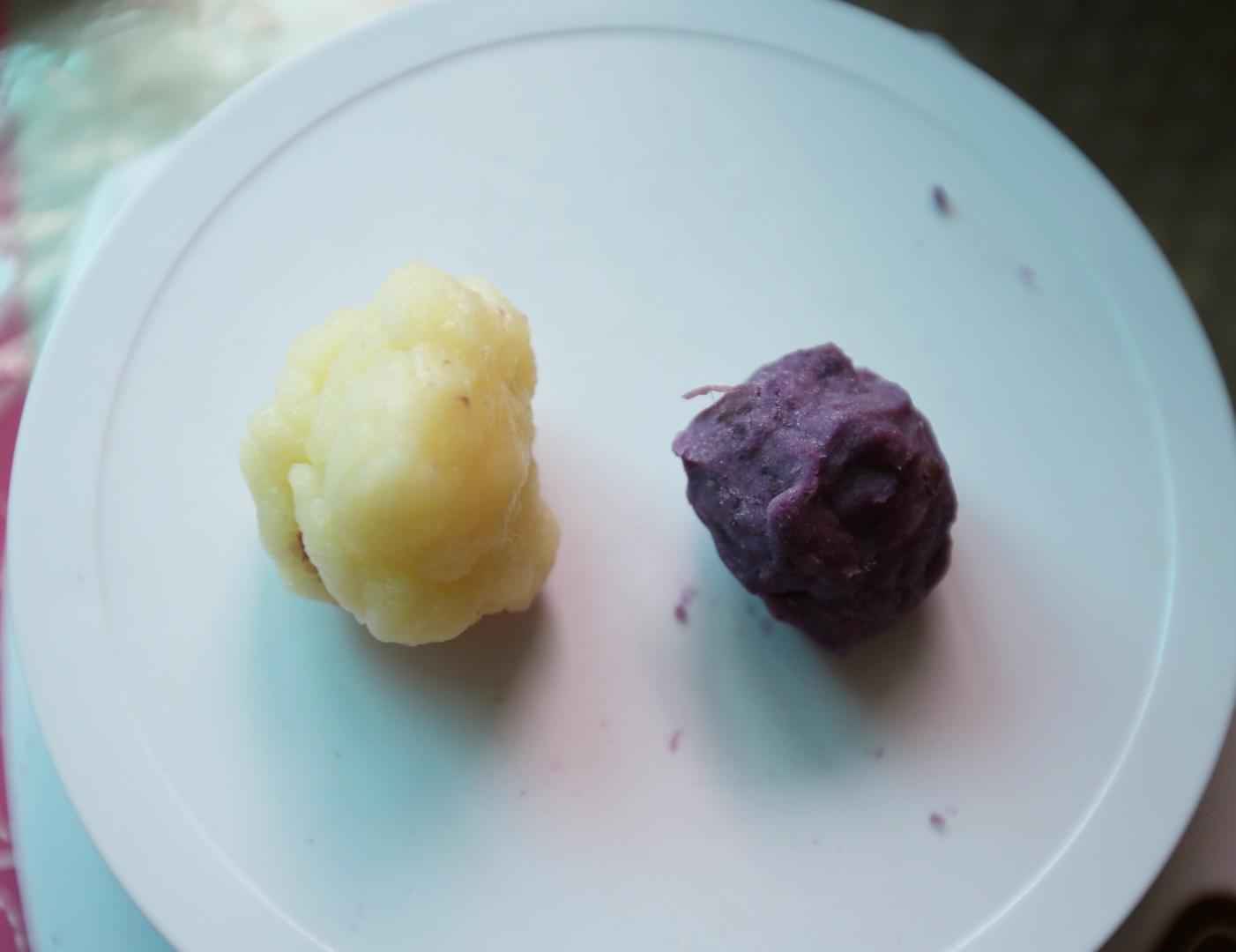 紫薯冰皮月餅（四個50G份量）的做法 步骤11