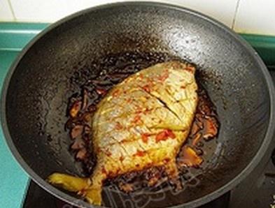 乾燒金鯧魚的做法 步骤14