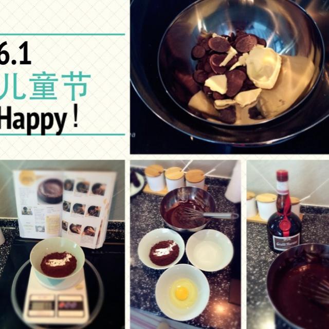 小島老師溫水巧克力蛋糕的做法 步骤7