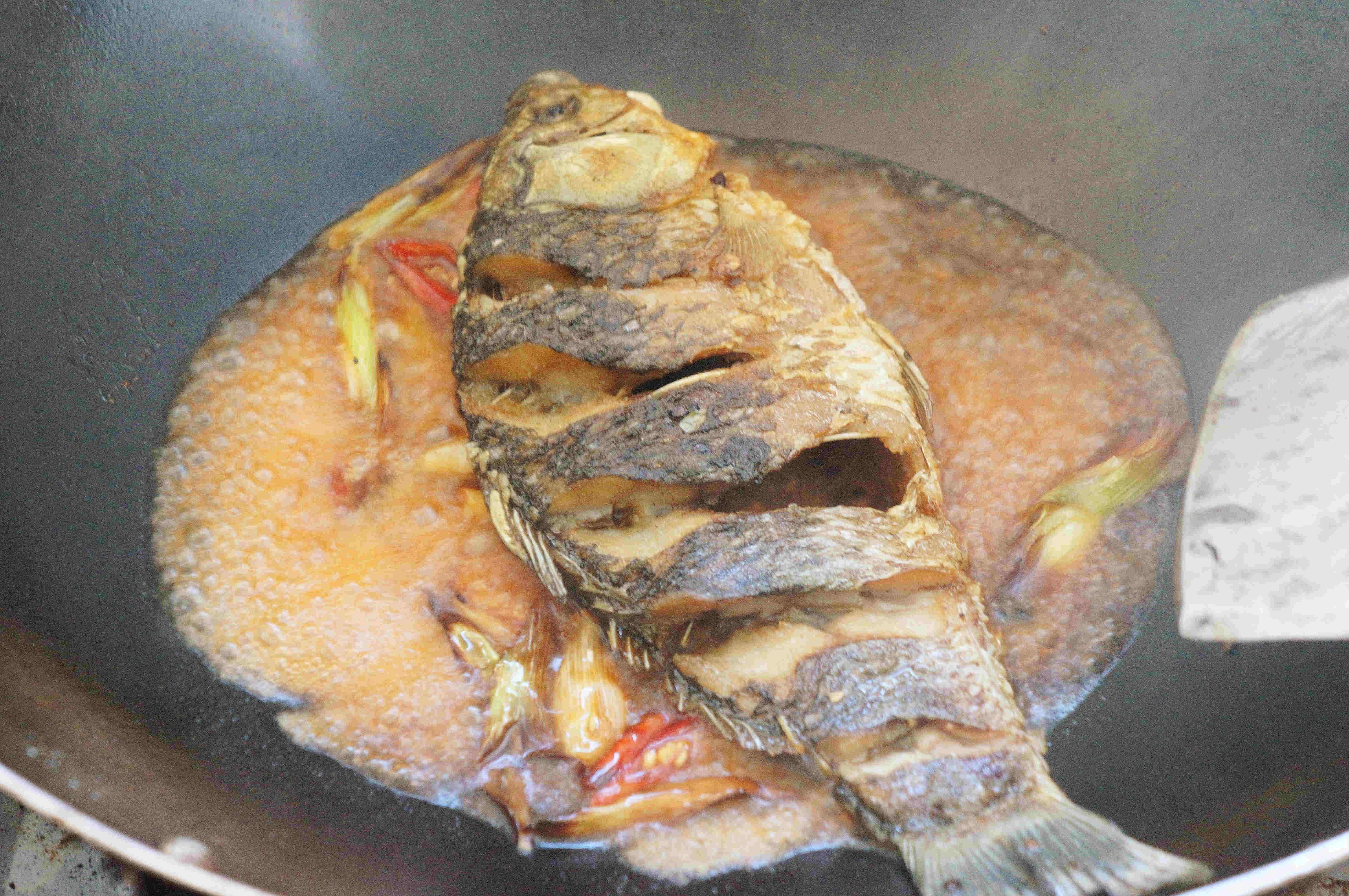 私房紅燒鯽魚的做法 步骤10