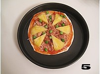 菠蘿金槍魚披薩的做法 步骤5