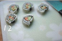 柴魚金槍魚壽司的做法 步骤12
