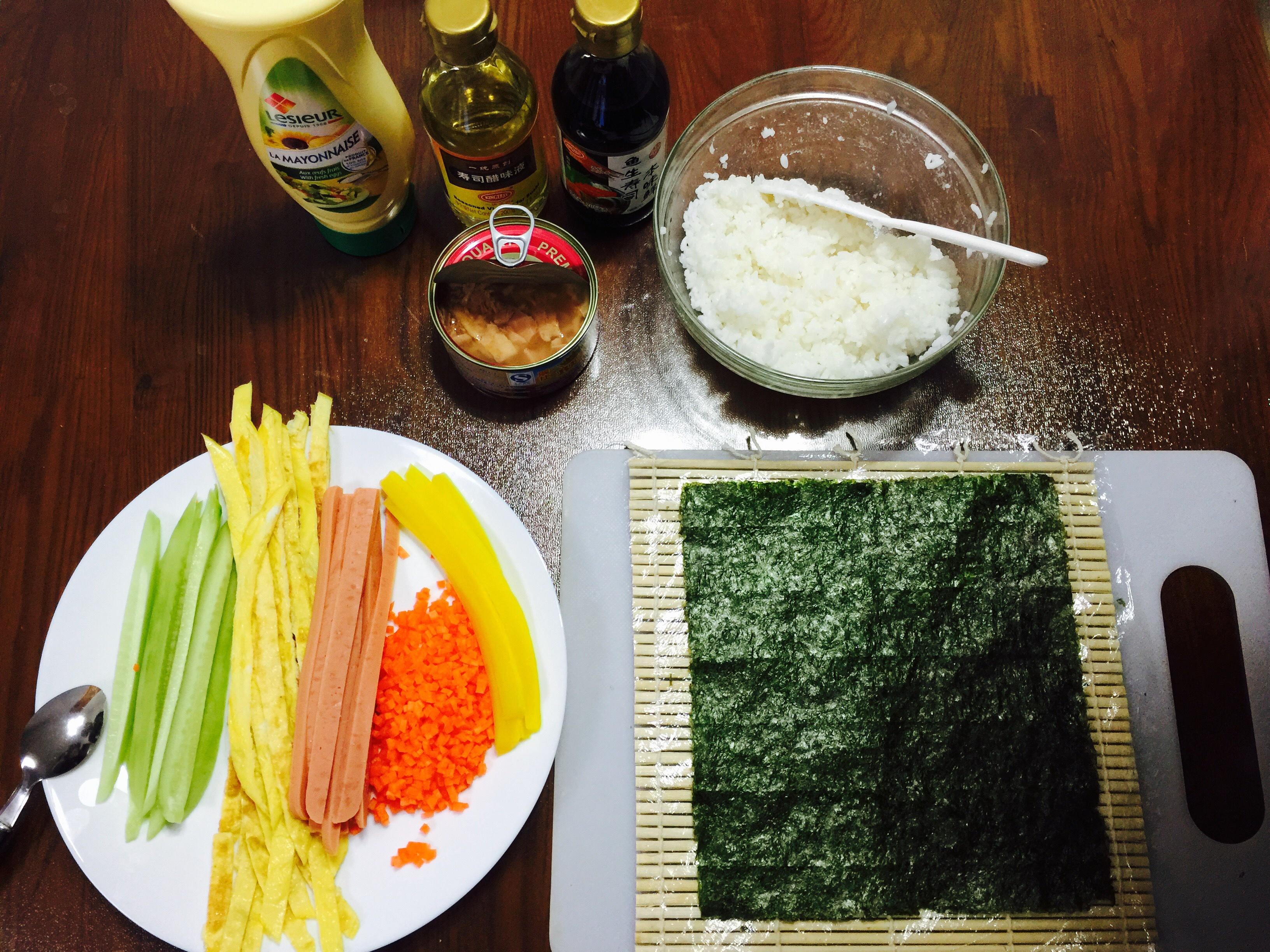 金槍魚壽司的做法 步骤1