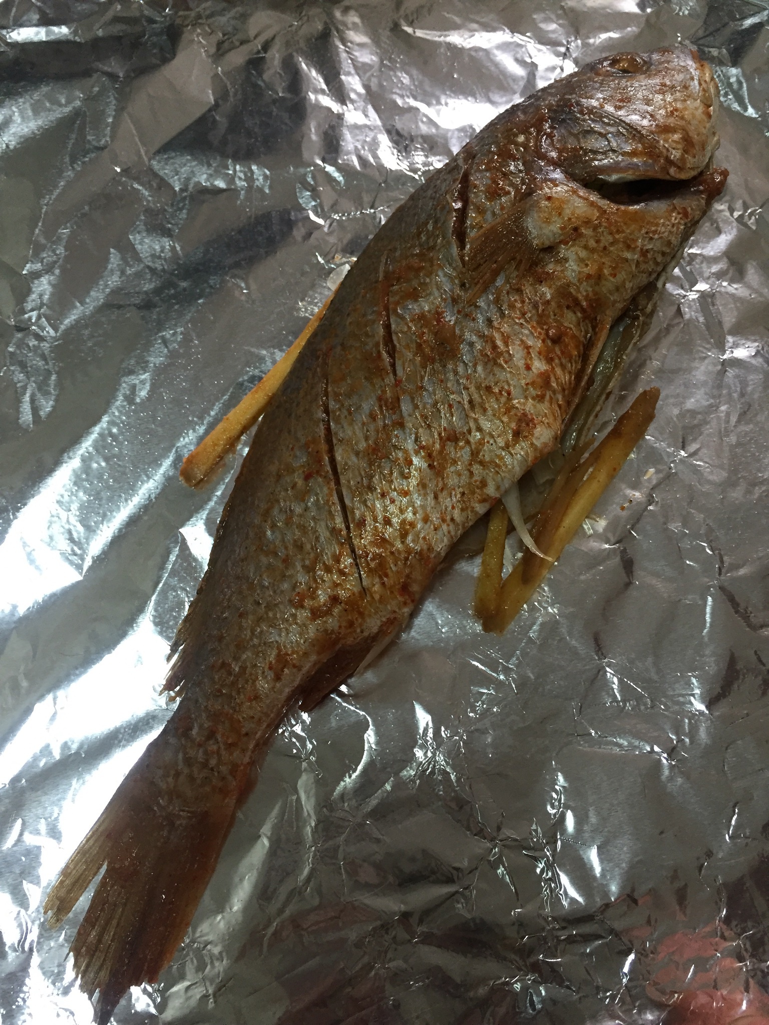 迷迭香烤黃花魚的做法 步骤1