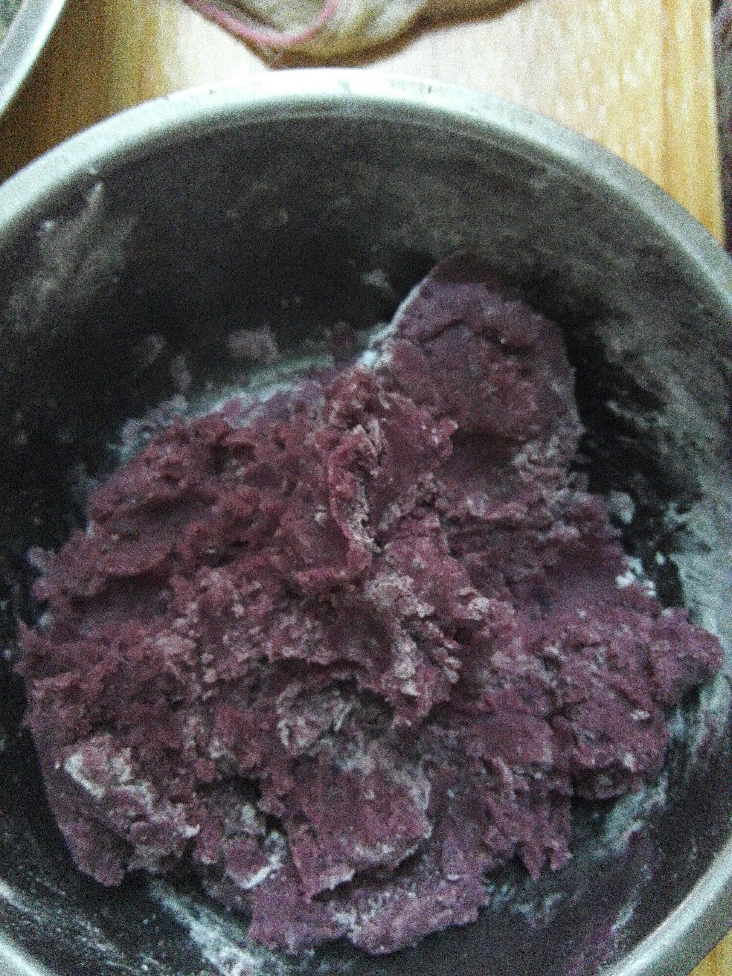紫薯冰皮月餅的做法 步骤9