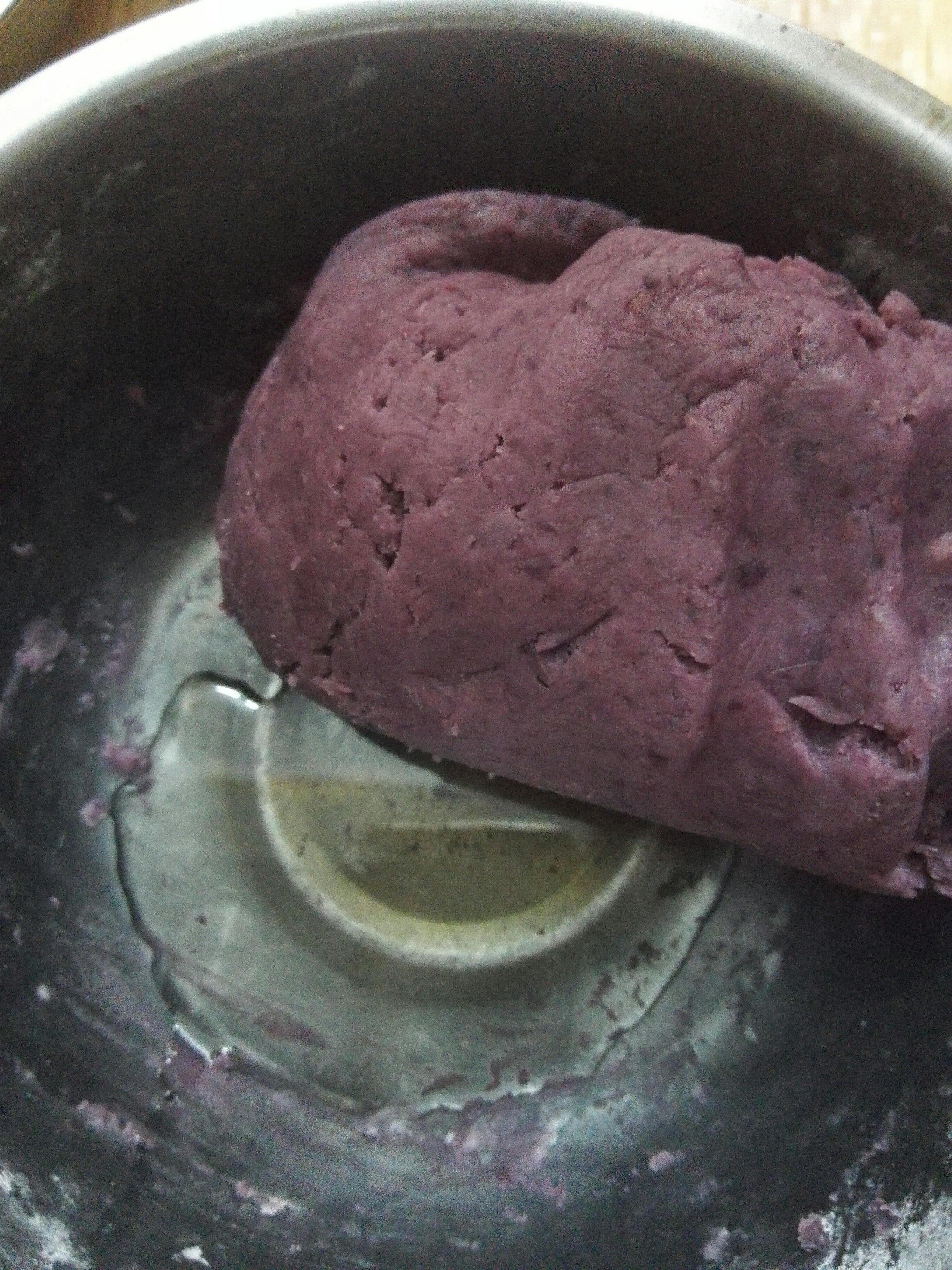 紫薯冰皮月餅的做法 步骤10