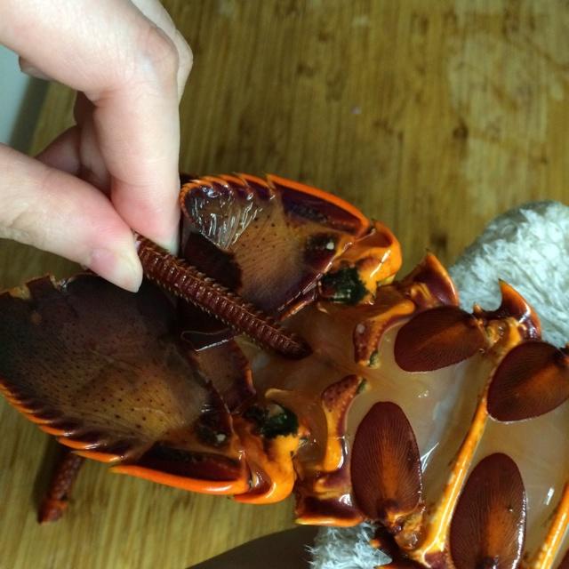 龍蝦刺身 與 龍蝦粥的做法 步骤4