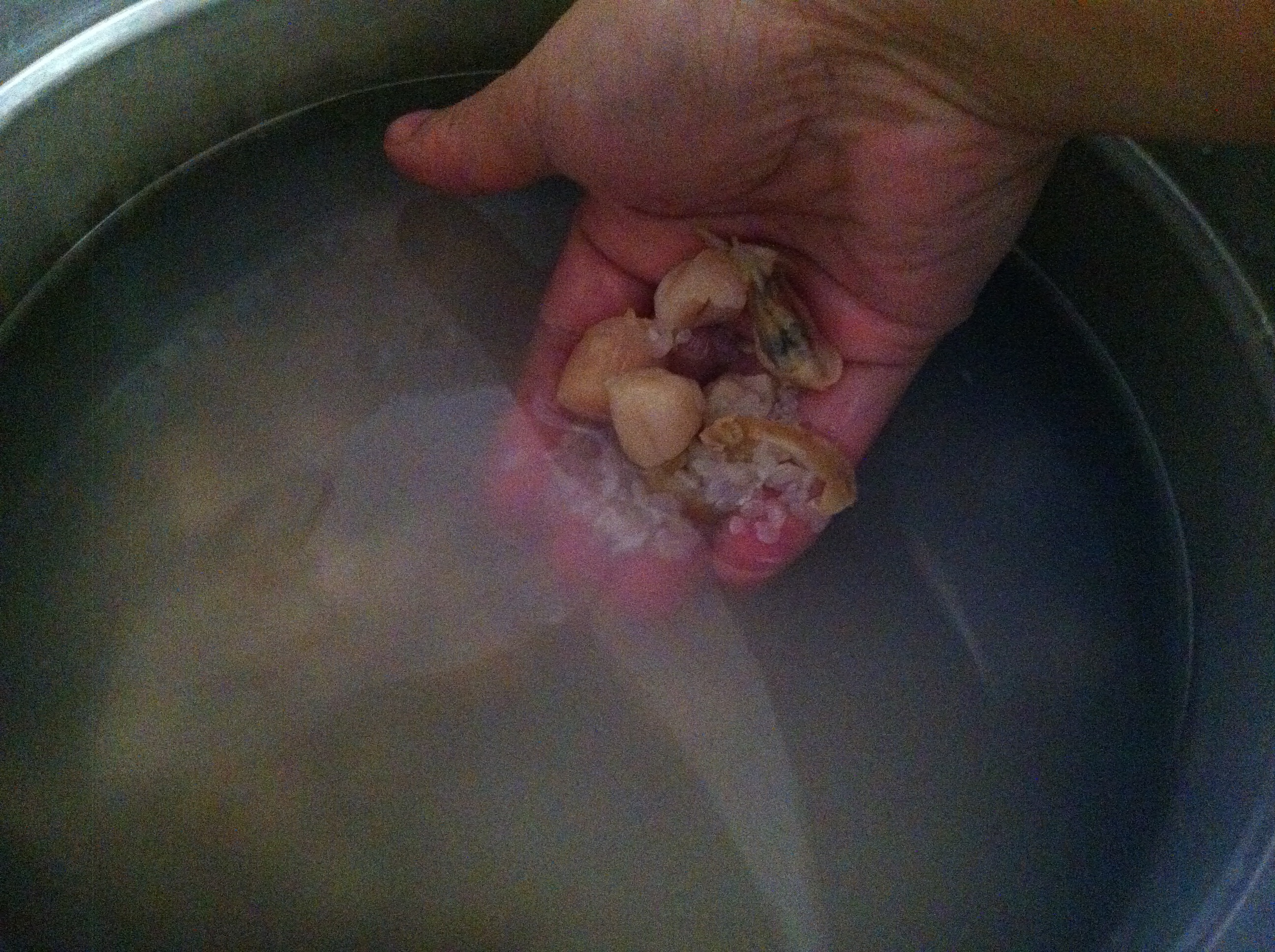 乾貝蛤蜊海鮮粥的做法 步骤5