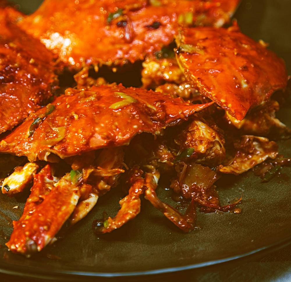 南洋風味--新加坡香辣螃蟹的做法 步骤7