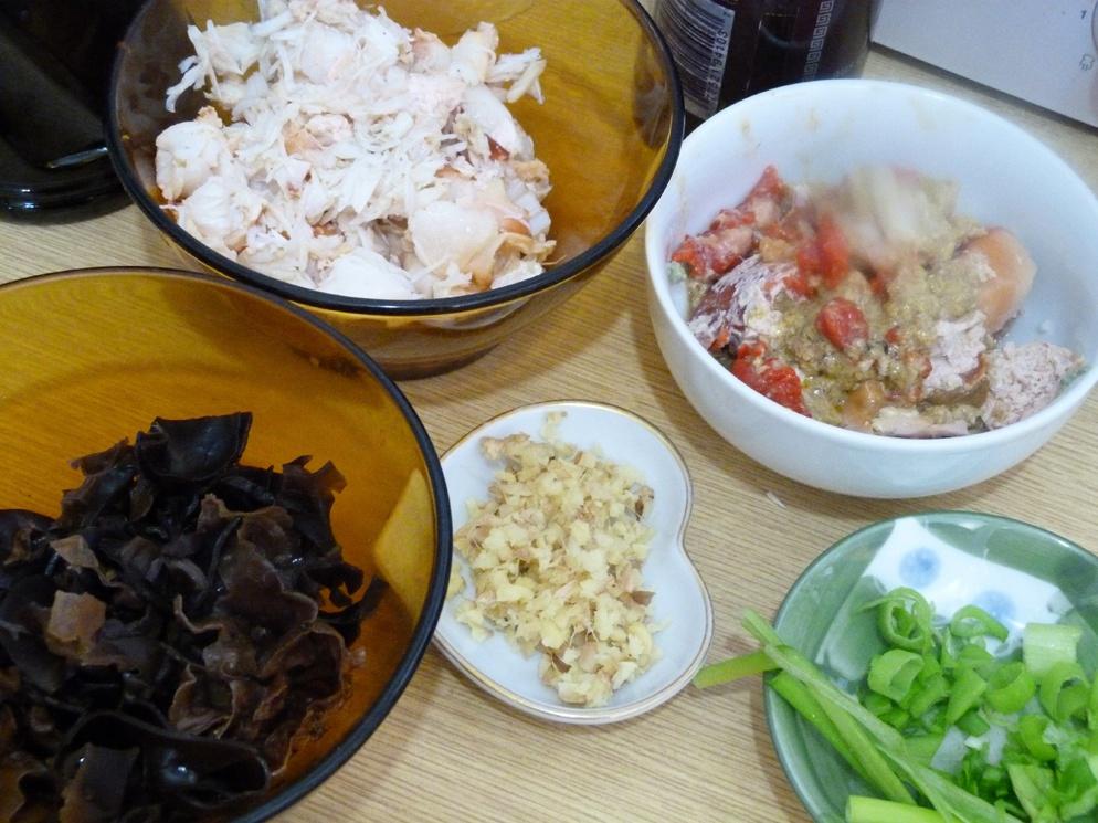 鮮美醇厚蟹肉燴麪的做法 步骤2